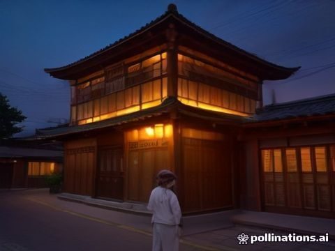 港剧网技术负责人袁蹊在双屏前调整页面布局，屏幕上是清晰的排版线框，键盘旁一杯微凉的咖啡，夜晚工作氛围